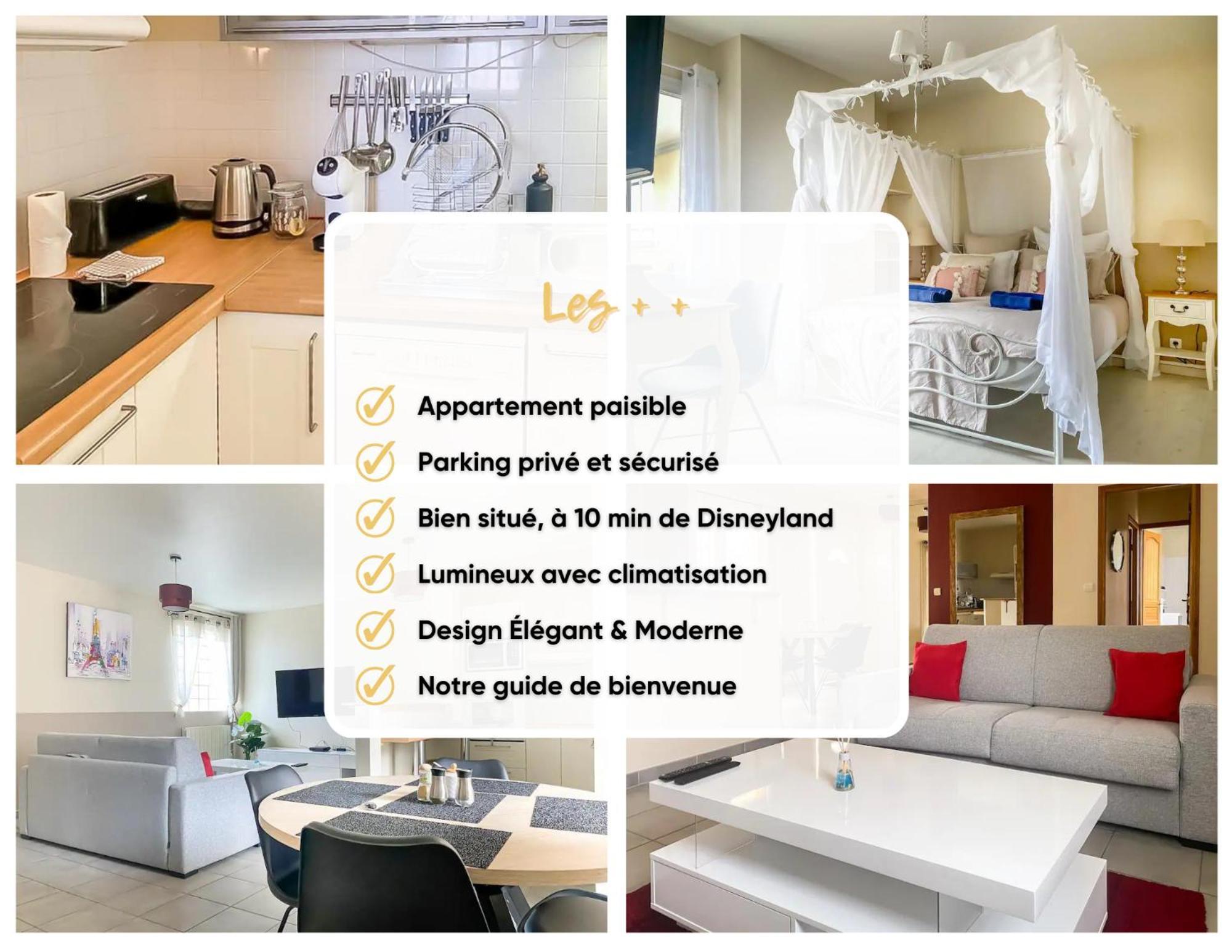 Feeria - Appartement Au Calme Proche De Disneyland Paris Chessy  Exterior photo